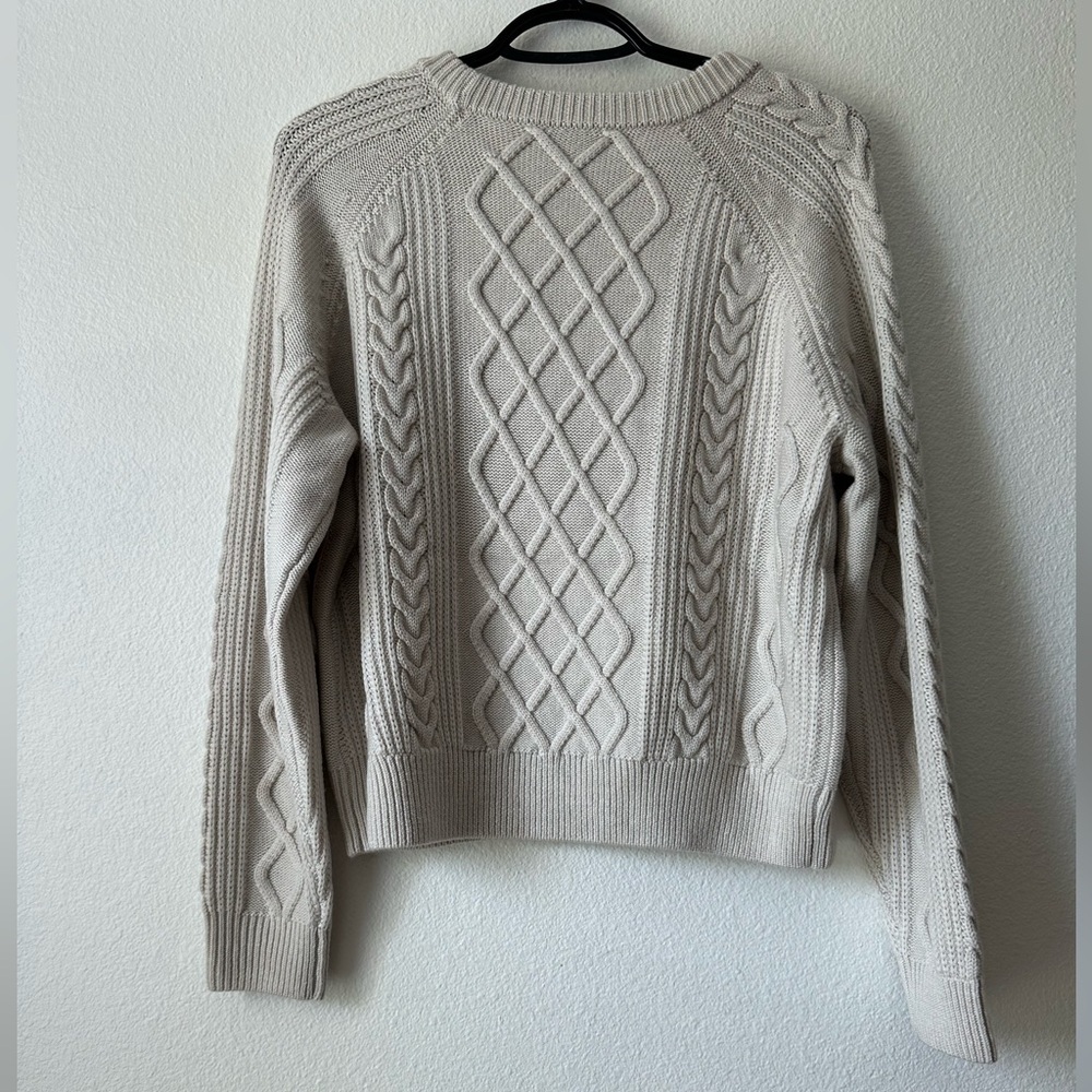 NILI LOTAN Coras Wool Cable-Knit Sweater - Picture 10 of 12